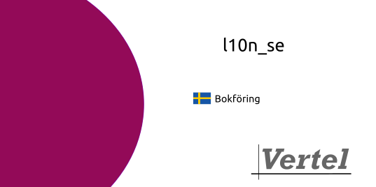 l10n_se: Swedish Accounting