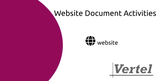 Website: Document Activities