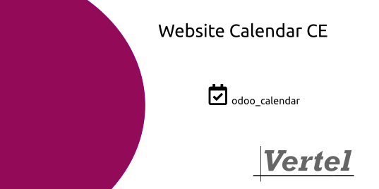 Calendar: Website Calendar CE