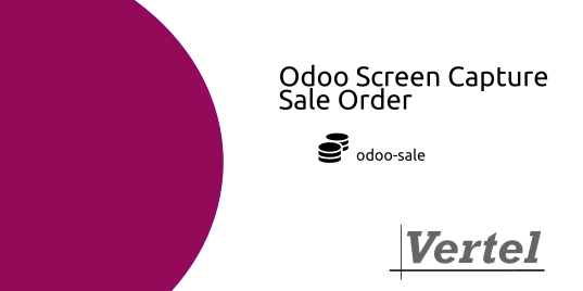 Sale: Odoo Screen Capture Sale Order