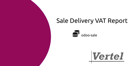 Sale: Delivery VAT Report