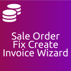 Sale: Order Fix Create Invoice Wizard