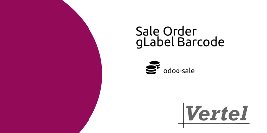 Sale: Order gLabel Barcode