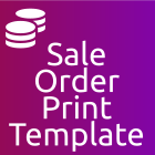 Sale: Order Print Template