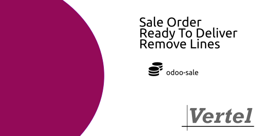 Sale: Order Ready To Deliver Remove Lines