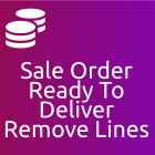 Sale: Order Ready To Deliver Remove Lines