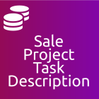 Sale: Project Task Description