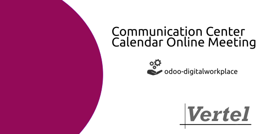 Workplace: Communication Center Calendar Online Meeting
