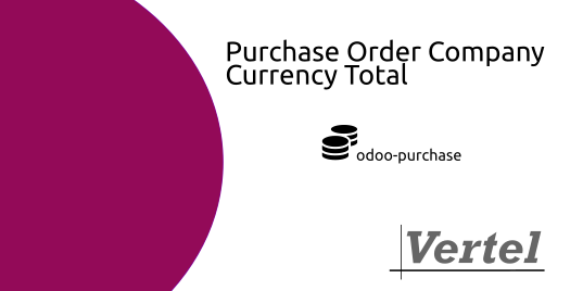 Purchase: Order Company Currency Total