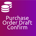 Purchase: Order Draft Confirm
