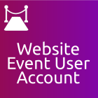 Event: Website Event User Account