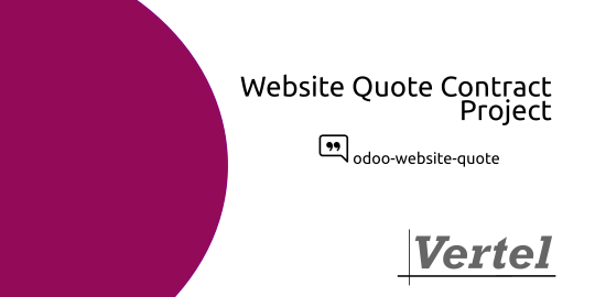 Website Quote: Contract Project