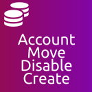 Account: Move Disable Create
