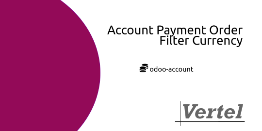 Account: Payment Order Filter Currency
