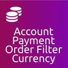 Account: Payment Order Filter Currency