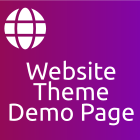 Website: Theme Demo Page