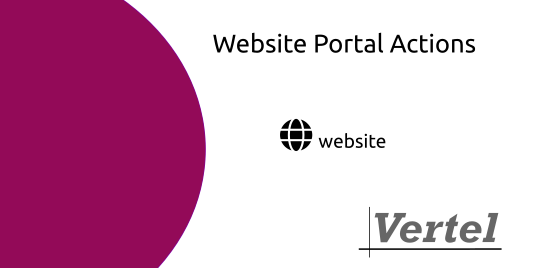 Website: Portal Actions