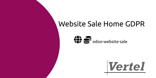 Website Sale: Website Sale Home GDPR