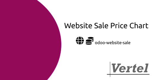 Website Sale: Price Chart