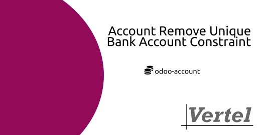 Account: Remove Unique Bank Account Constraint