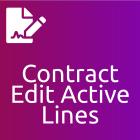 Contract: Edit Active Lines