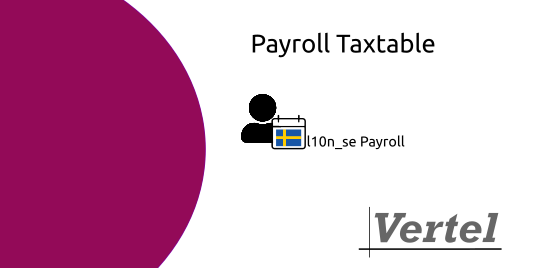 l10n_se_payroll: Payroll Taxtable