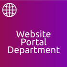 Website: Portal Department