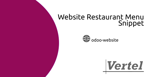 Website: Restaurant Menu Snippet