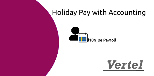 l10n_se_payroll: Holiday Pay with Accounting